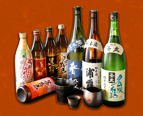 全国から選りすぐったお酒 日本酒 焼酎